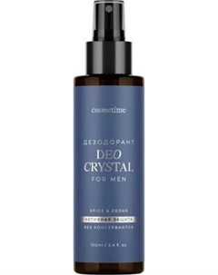 Дезодорант-спрей Cosmetime For Men Spice & Cedаr