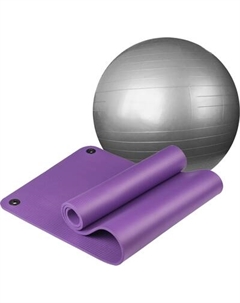 Набор для фитнеса Sundays Fitness Коврик IR97506 + Фитбол IR97402-65 Sundays fitness