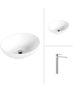 Умывальник со смесителем Lauter 21652 + Reef 21CK8678C