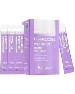 Крем для лица FarmStay Dermacube Probiotics Therapy Night Cream Farmstay