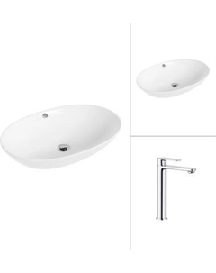 Умывальник со смесителем Lauter 21709 + Moon 21СK81691C