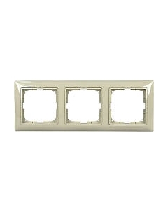 Рамка для выключателей и розеток ABB Basic 55 1725-0-1528 Abb