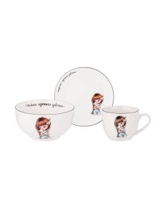 Набор столовой посуды Lefard Хорошая девочка / 260-681