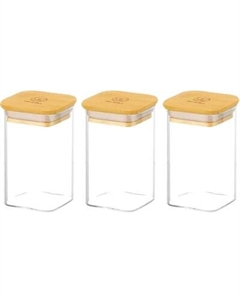 Набор емкостей для хранения Elan Gallery Crystal glass / 360082_2 Elan gallery