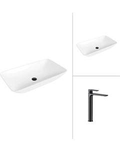 Умывальник со смесителем Lauter 21886 + Reef 21CK8678BS