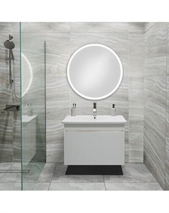 Тумба с умывальником Runo Модена 75 + Оскар 75