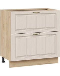 Шкаф-стол кухонный ТриЯ Лина 1Н8Я2 с двумя ящикам Трия