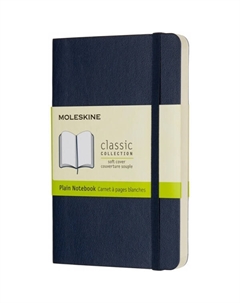 Блокнот Classic Soft Pocket QP613B20 (синий) Moleskine