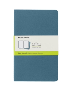 Блокнот CAHIER JOURNAL CH023B44 (3 шт, голубой) Moleskine