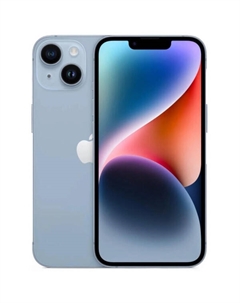 Смартфон Apple iPhone 14 128Gb SIM+eSIM восстановленный Rostock Грейд В (синий)