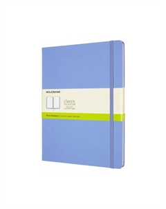 Блокнот Classic XLarge QP092B42 (голубая гортензия) Moleskine