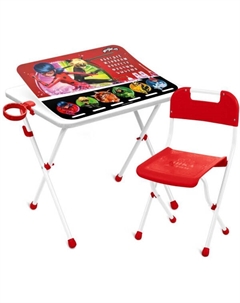 Стол+стул КА3/ЛБ Леди Баг Ника