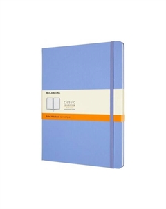 Блокнот Classic XLarge QP090B42 (голубая гортензия) Moleskine