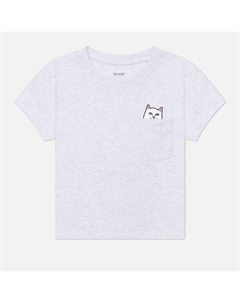 Женская футболка Lord Nermal Cropped Baby Pocket Ripndip