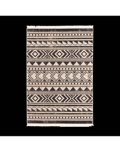 Ковер-циновка SEUL 24514032-120170 3D ацтек чёрный 120х170см Indavo