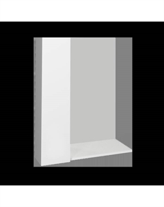 Шкаф навесной зеркальный MARSEL Шн_з_1дв_650_PVC_L_MARSEL Garda