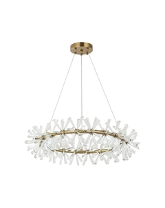 Светильник подвесной Kinklight Альма 07672-60,36 латунь (20*5Вт, G4, LED лампы в комплекте 4000К) Kink light