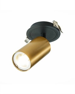 Светильник встраиваемый (спот) ST303.208.01 золотистый/золотистый (1*50Вт, GU10) St luce