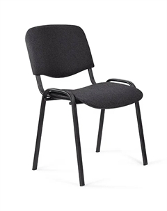 Стул ИЗО BL С72, чёрно-стальной Utfc