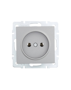 Vesna платина Розетка 1-гн. б/з (без рамки) 742-3588-121B Lezard