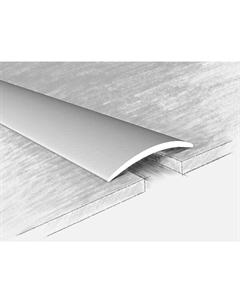 Порог алюм. п/кругл 28мм/3мм/1,8м серебро №110-01T Ктм-2000