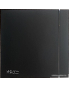 Осевой вентилятор Silent-100 CHZ Matt Black Design 5210402300-011000 Soler&palau
