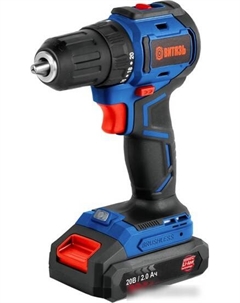 Дрель-шуруповерт ДА-520-13 18012022 (с 2-мя АКБ, кейс, набор оснастки) Витязь