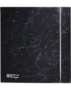 Осевой вентилятор Silent-100 CHZ Marble Black Design 5210402300-434900 Soler&palau