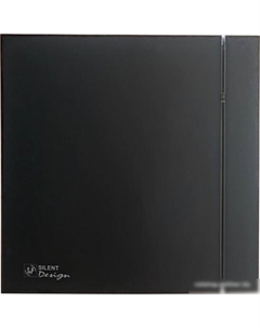 Осевой вентилятор Silent-200 CHZ Matt Black Design 5210426200-013100 Soler&palau