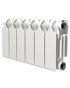 Биметаллический радиатор БР1-200 (13 секций) Теплоприбор