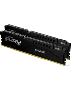 Оперативная память FURY Beast 2x32ГБ DDR5 6000 МГц KF560C30BBEK2-64 Kingston