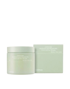 Пилинг-пэды с кислотами Ji Woo Gae Heartleaf BHA Peeling Pad Celimax