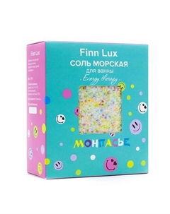Соль для ванны морская ароматическая "МОНПАСЬЕ" 1000 Finnlux