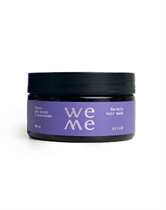Маска для волос восстанавливающая с кератином 200 Weme