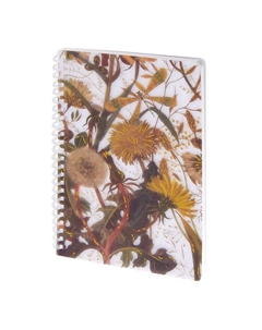 Тетрадь А5 на силиконовом гребне"Summer Greens" Bruno visconti