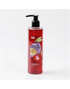 Гель для душа "Вишня и слива" с маслом вишни 250 Вкусвилл