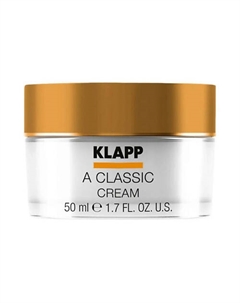Насыщенный крем для лицаA Classic 50 Klapp cosmetics