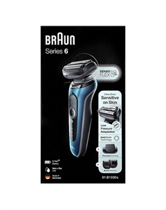 BRAUN Электробритва Series 6 61-B1500s Braun