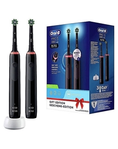 ORAL-B Набор электрических зубных щеток Pro 3 3900 Black Oral-b