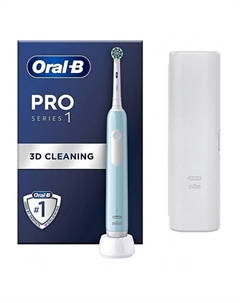 ORAL-B Электрическая зубная щетка Pro Series 1 Carribean Blue с футляром Oral-b