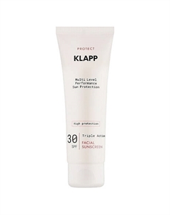 Солнцезащитный крем Multi Level Performance SPF30 50 Klapp cosmetics