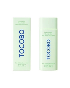 Сыворотка для лица CICA солнцезащитная с успокаивающим эффектом SPF50+ 50 Tocobo