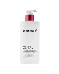 Очищающий гель для тела против акне Red Acne Body Wash 2.0 400 Medicube