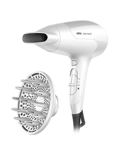 BRAUN Фен Braun BRHD385E Белый 2000 W