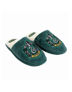 Домашние тапочки Slytherin Зеленый Harry potter