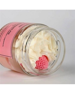 Свеча ароматическая "Клубничный пирог" 200 Family fire by anna balakina