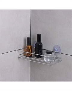 Полка на вакуумных присосках, 25×11×7 см Доляна