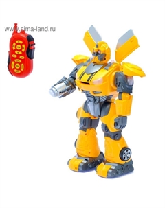 Робот радиоуправляемый, интерактивный, ходит, стреляет, световые эффекты, русское озвучивание Zhorya