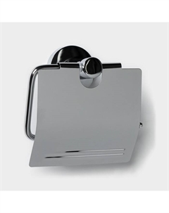 Держатель для туалетной бумаги «Классика», с крышкой, хромированный Stölz