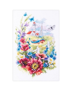 Набор для вышивания крестом «Загадаю удачу!» 18 × 29 см Чудесная игла